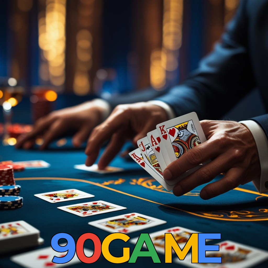 90GAME：Aposte no futebol e conquiste vitórias épicas com blackjack e poker!